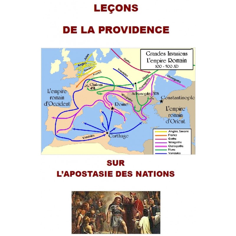LEÇONS DE LA PROVIDENCE SUR L’APOSTASIE DES NATIONS
