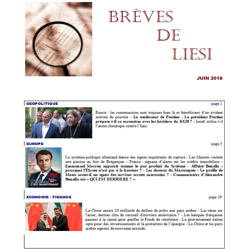BREVES DE LIESI - JUIN 2018