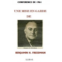 Une mise en garde de  BENJAMIN  H. FREEDMAN