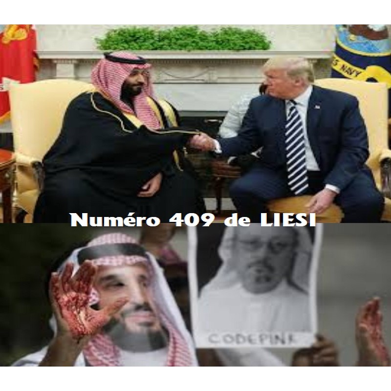NUMERO 409 - 31 OCTOBRE 2018