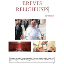 BREVES RELIGIEUSES - OCTOBRE 2018