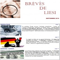 BREVES DE LIESI - SEPTEMBRE 2019