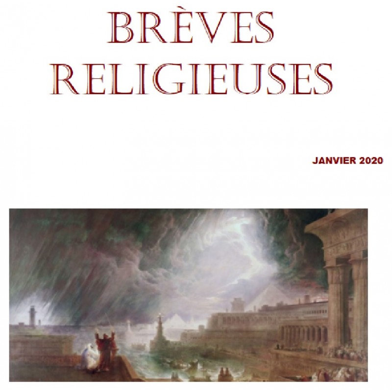 BREVES RELIGIEUSES - JANVIER 2020
