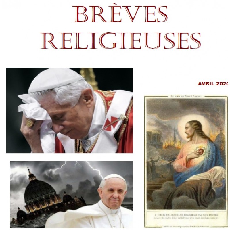 BREVES RELIGIEUSES - AVRIL 2020