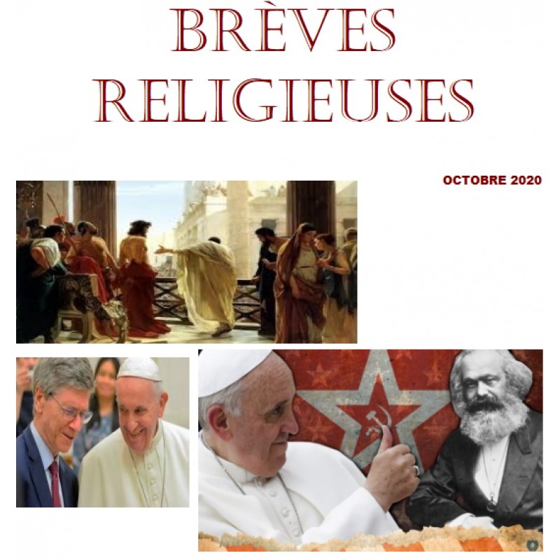 BREVES RELIGIEUSES - OCTOBRE 2020