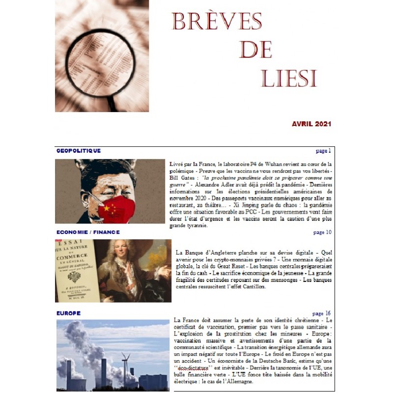 BREVES DE LIESI - AVRIL 2021