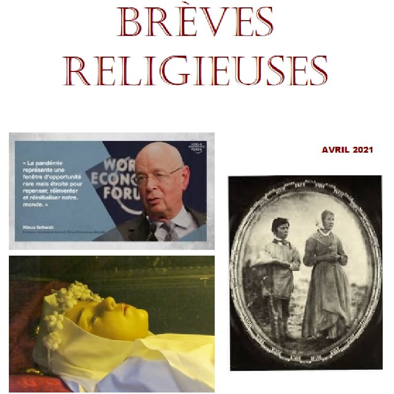 BREVES RELIGIEUSES - AVRIL 2021