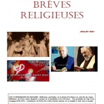 BREVES RELIGIEUSES - JUILLET 2021