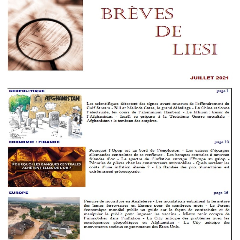 BREVES DE LIESI - JUILLET 2021