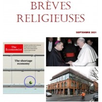 BREVES RELIGIEUSES - SEPTEMBRE 2021