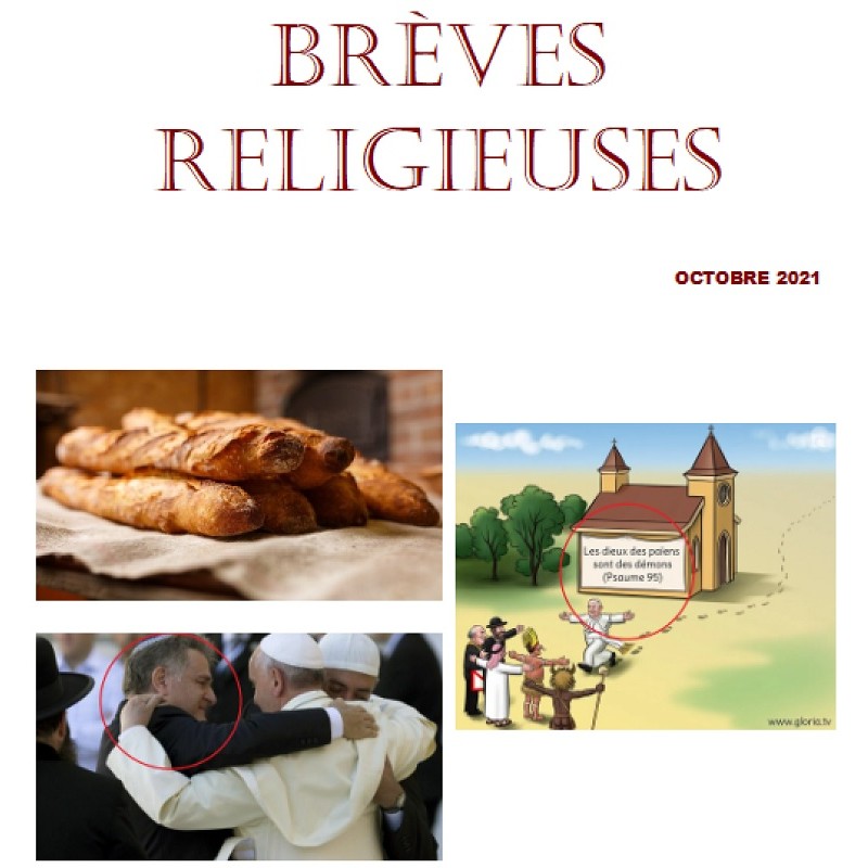 BREVES RELIGIEUSES - OCTOBRE 2021