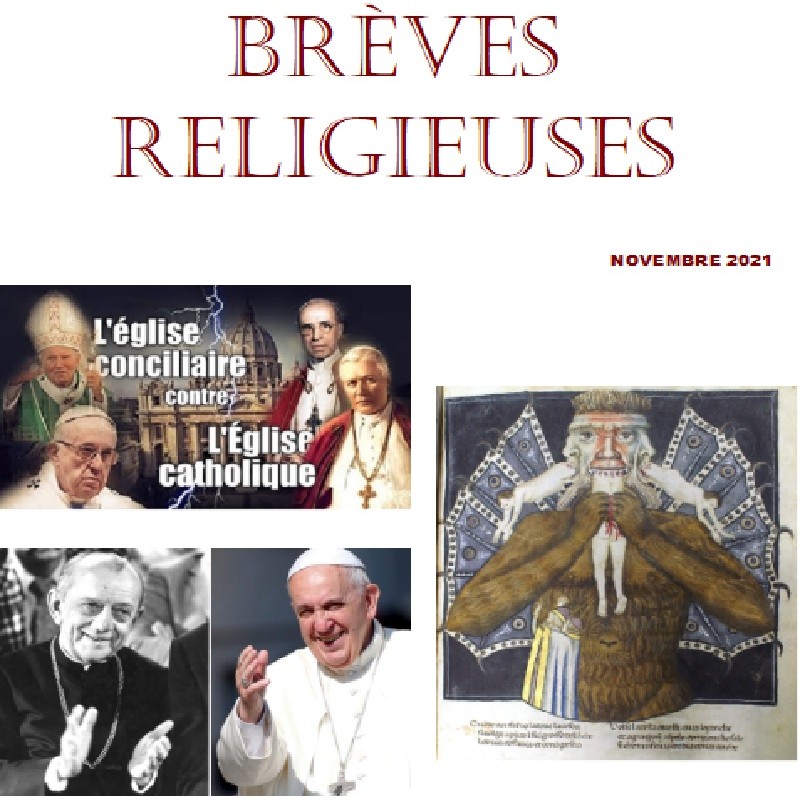 BREVES RELIGIEUSES - NOVEMBRE 2021
