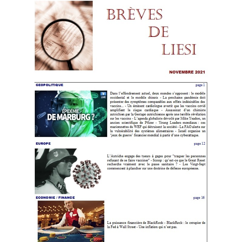 BREVES DE LIESI - NOVEMBRE 2021