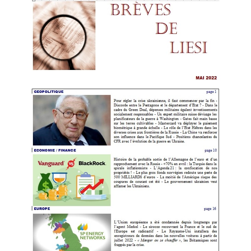 BREVES DE LIESI - MAI 2022