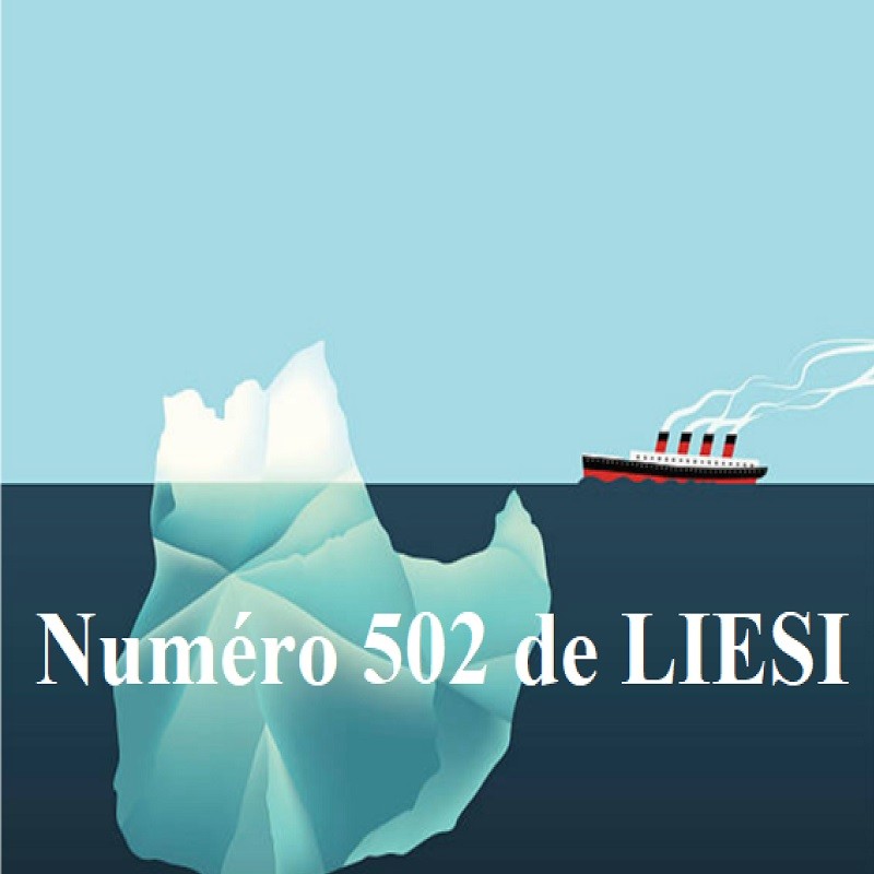 NUMERO 502 DU 15 SEPTEMBRE 2022