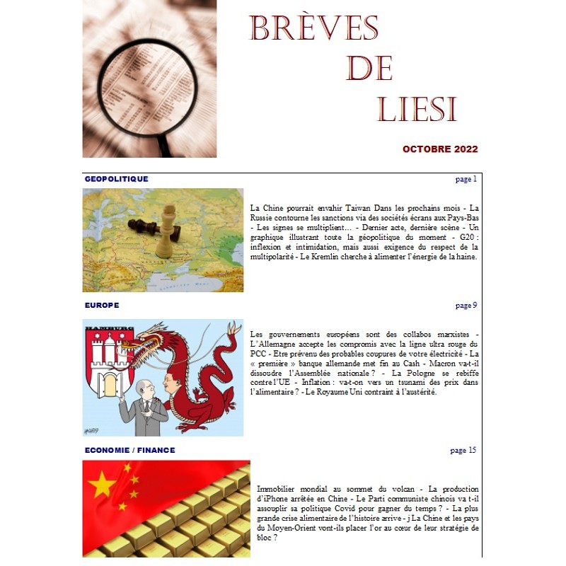 BREVES DE LIESI - OCTOBRE 2022