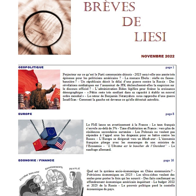 BREVES DE LIESI - NOVEMBRE 2022