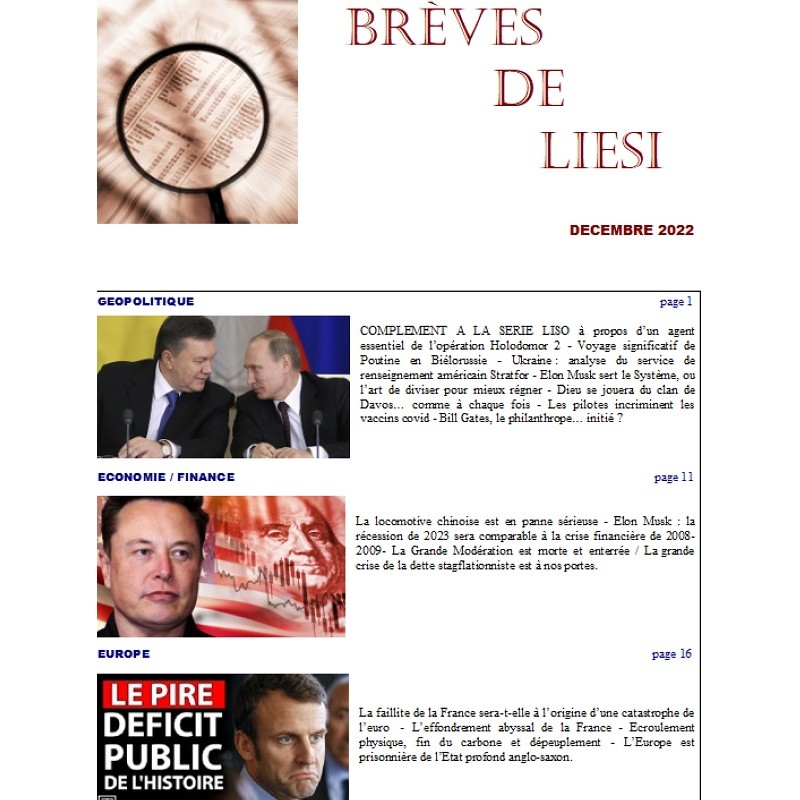 BREVES DE LIESI - DECEMBRE 2022