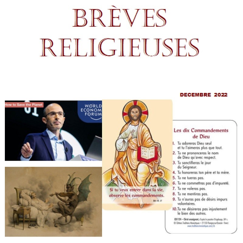 BREVES RELIGIEUSES - DECEMBRE 2022