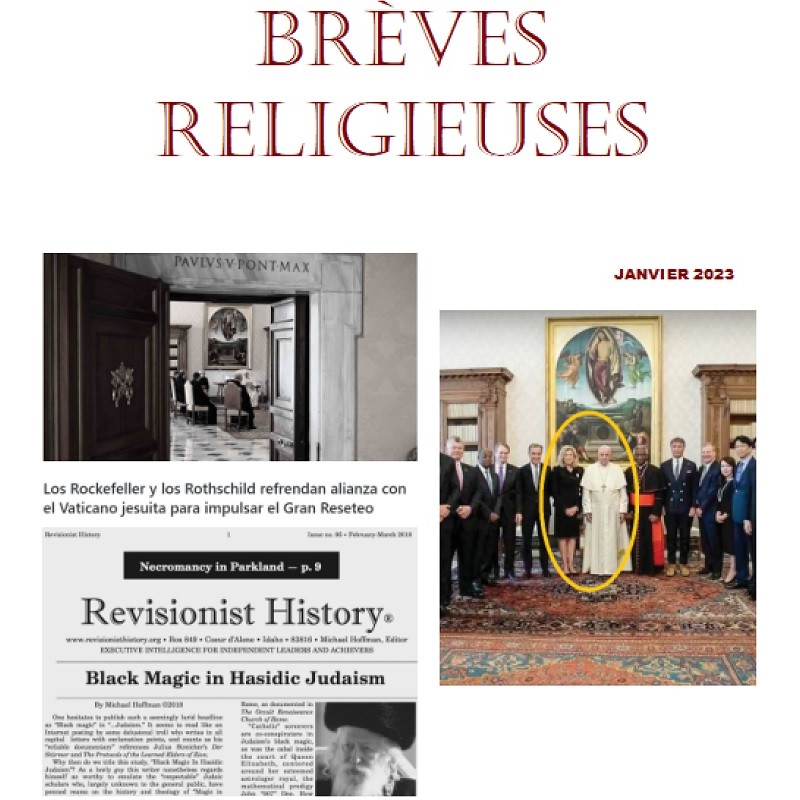 BREVES RELIGIEUSES - JANVIER 2023
