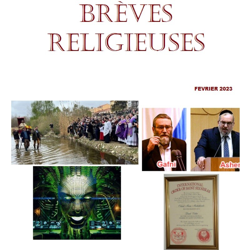 BREVES RELIGIEUSES - FEVRIER 2023