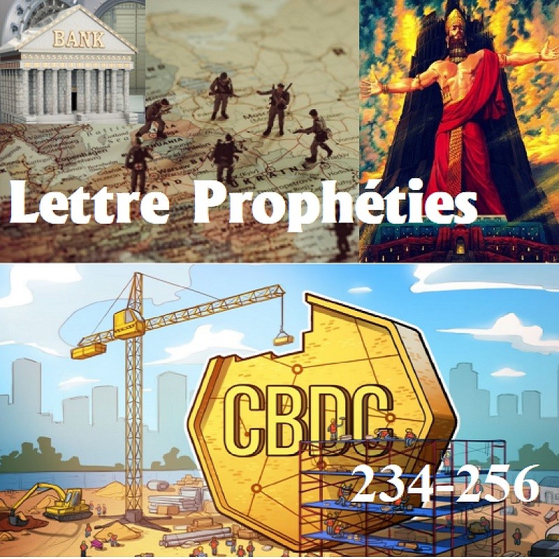 SERIE LETTRE DES PROPHETIES - NUMEROS 234 - 256
