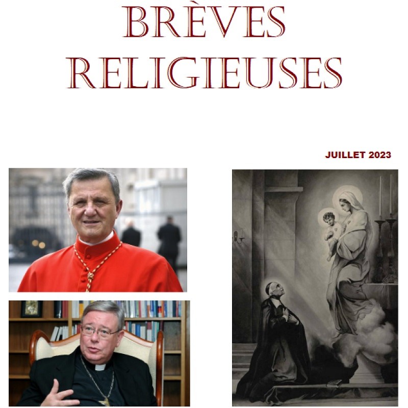 BREVES RELIGIEUSES - JUILLET 2023