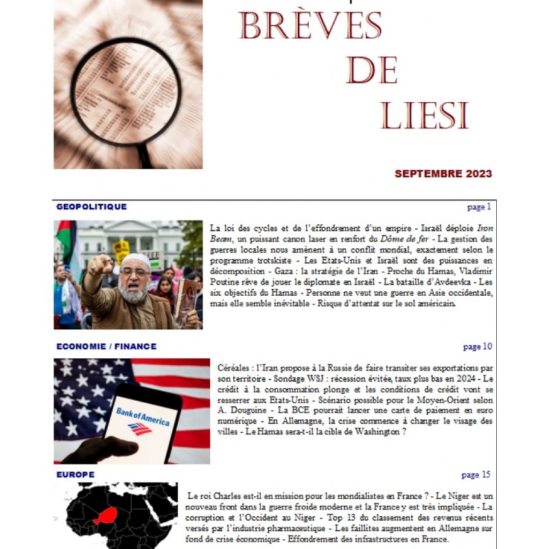 BREVES DE LIESI - SEPTEMBRE 2023