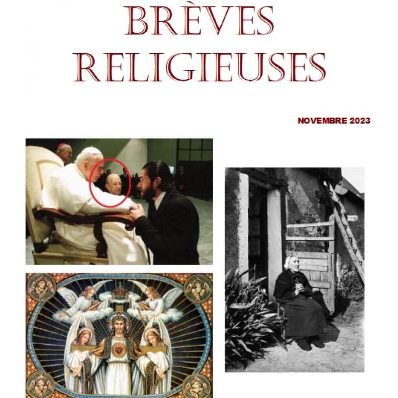 BREVES RELIGIEUSES - NOVEMBRE 2023