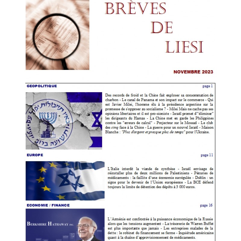 BREVES DE LIESI - NOVEMBRE 2023