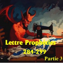 SERIE LETTRE DES PROPHETIES - NUMEROS 284 - 299
