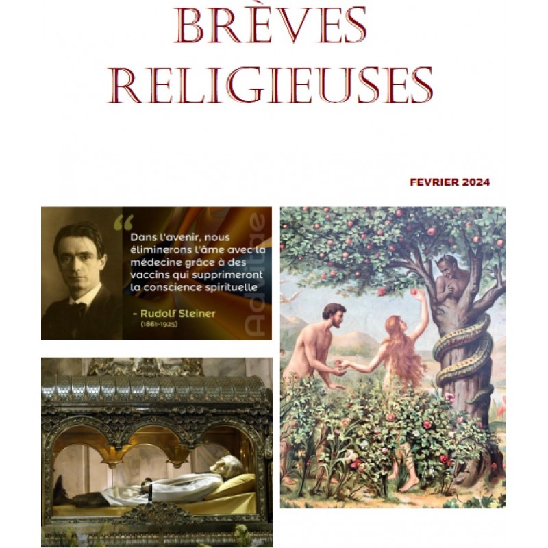 BREVES RELIGIEUSES - FEVRIER 2024