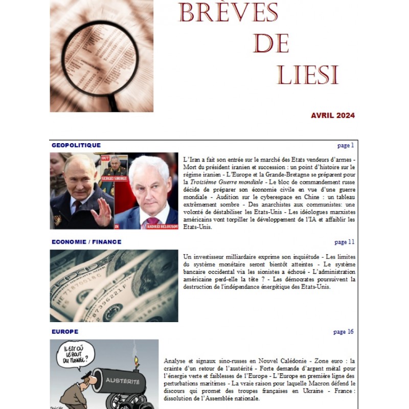 BREVES DE LIESI - AVRIL 2024