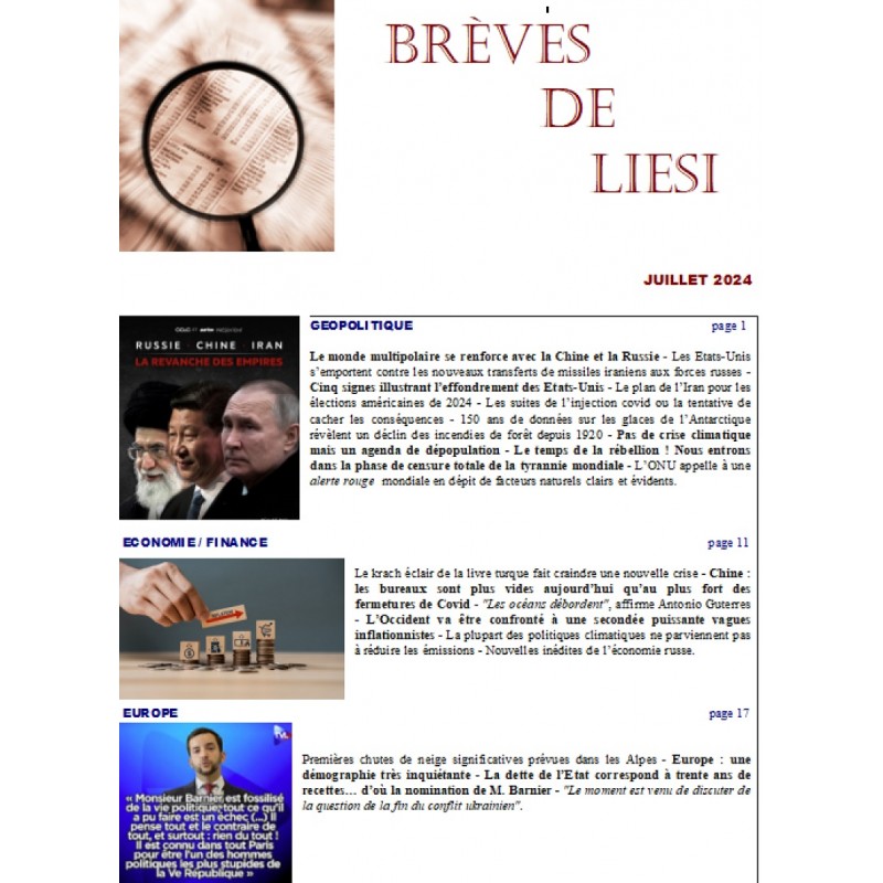 BREVES DE LIESI - JUILLET 2024