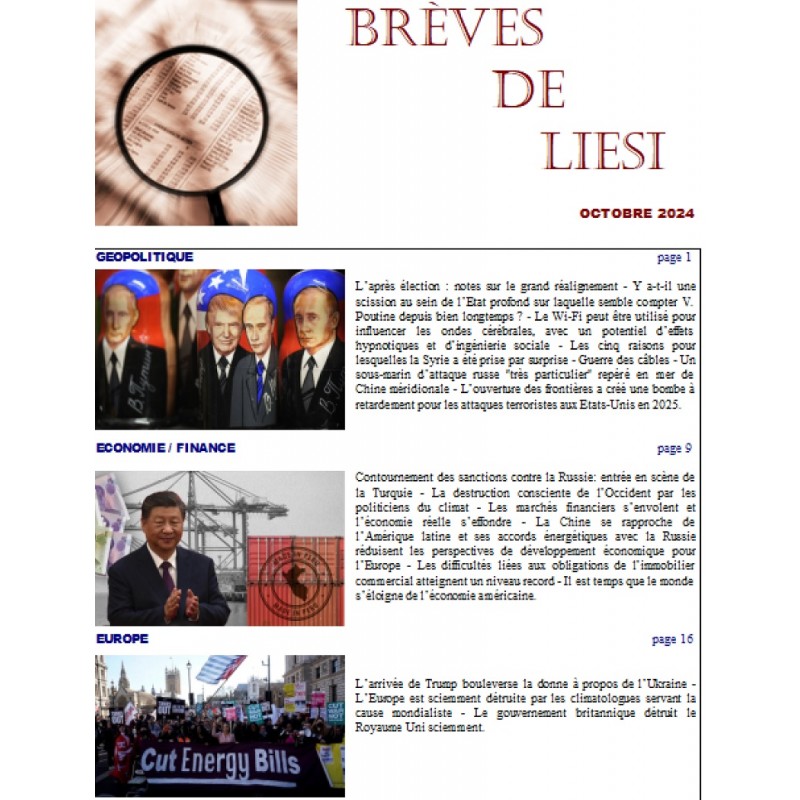 BREVES DE LIESI - OCTOBRE 2024