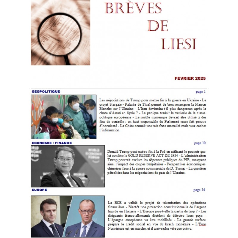 BREVES DE LIESI - FEVRIER 2025