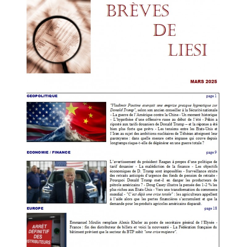 BREVES DE LIESI - MARS 2025