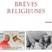 BREVES RELIGIEUSES - MAI 2025