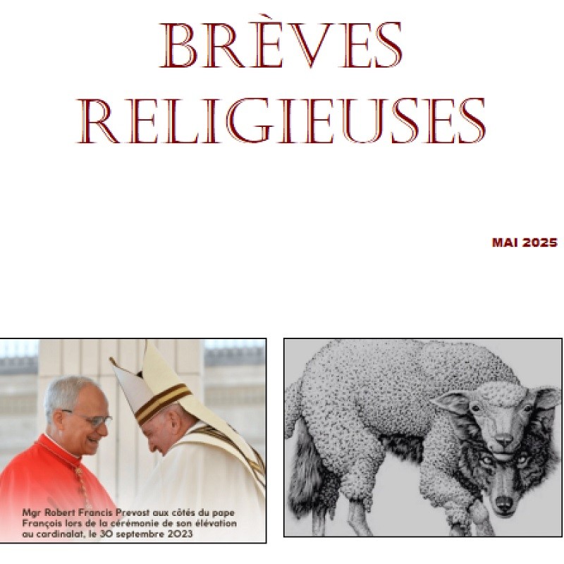 BREVES RELIGIEUSES - MAI 2025