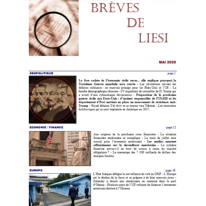 BREVES DE LIESI - AVRIL 2025