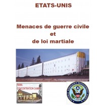 ETATS-UNIS -  MENACE DE GUERRE CIVILE ET DE LOI MARTIALE, J. Delacroix